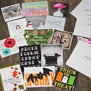 Lot of 14 Thirty One Gifts Greeting Cards w/ Envelopes